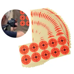 25 стикер-мишень целевой дом неоновый оранжевый самоклеющиеся наклейки мишень для стрельбы ww0823
