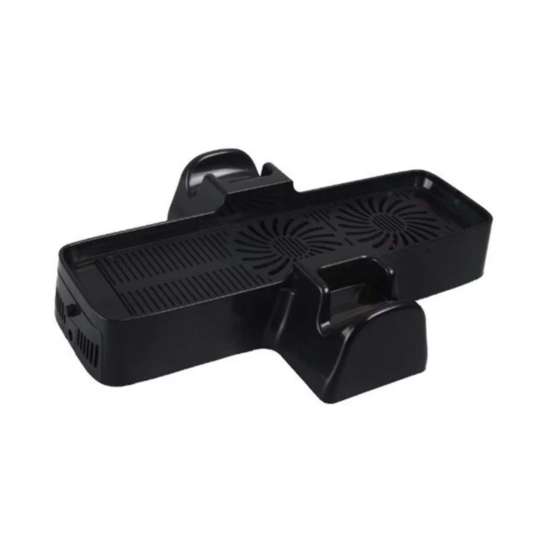 Внешний вертикальный USB вентилятор с двойным охлаждением для Microsoft Xbox 360 тонкая