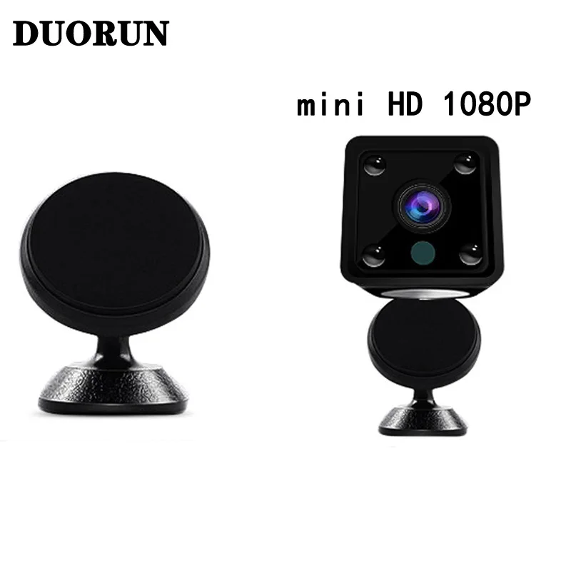 

DUORUN Mini Wireless Wifi IP Camera HD 1080P Network Home Security Surveillance Camera Night Vision No Light Baby Monitor Camera