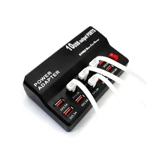 Bluehteh 10 Порты и разъёмы настольное зарядное устройство USB мульти-Функция 5 V 12A зарядная док-станция с подставкой штепсельная вилка американского стандарта для держатель для мобильного телефона, планшета, компьютера