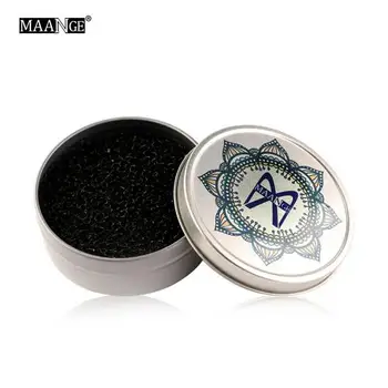 

MAANGE Makeup Brush Cleaner Sponge Remover Aluminum Make up Brushes Cleaning Mat Box Powder Brush Washing Scrubber Clean Kit