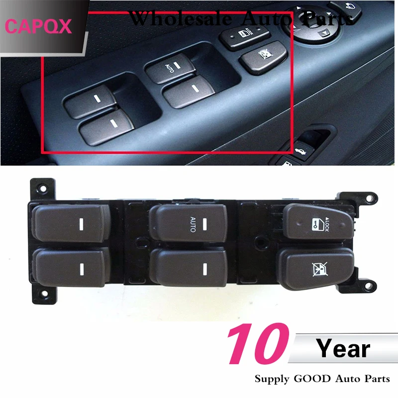 CAPQX For Hyundai Sonata 2008 2009 2010 Window Switch Windows Panel Fit