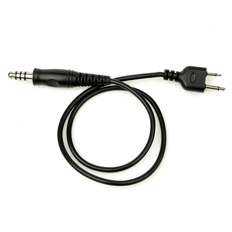 SEIGNEER Тактический Z124 Электронный PTT Провод To Walkie Talkie Plug страйкбол милитари Охота