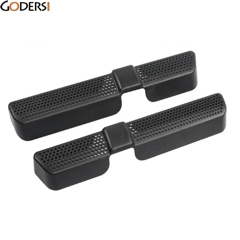 

Godersi 2Pcs Car Air Conditioner Cover For Volkswagen Tiguan Mk2 Allspace 2016 2017 Under Rear Seat Air Vent Outlet Shell