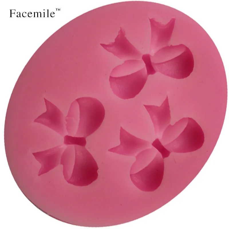 Facemile силиконовая форма для помадки галстук-бабочка торт конфеты шоколадная форма для выпечки сахарный торт украшение инструмент
