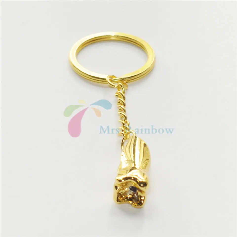 

10/Pcs Dentist Molar Shaped Keychains Accessiores Tooth Key Ring Chain Dental Cute Bag Tag Birthday Gifts