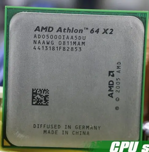 

AMD CPU Athlon 64 X2 5000+ 2.6GHz AM2 940pin Dual-Core Processor desktop cpu scattered piece