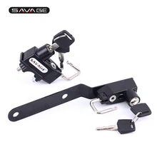 Helmet Lock For HONDA CBR 500R CB500F CB500F CB 500X 2013-2018 2019 Motorcycle Accessories Front Rear Anti-Theft Security Helmet Lock For HONDA CBR 500R CB500F CB500F CB 500X 2013-2018 2019 Motorcycle Accessories Front Rear Anti-Theft Security