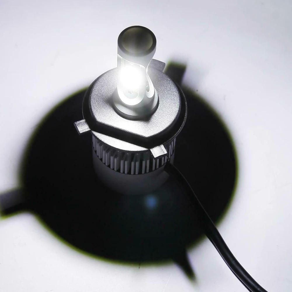 Kaufen 1 paar Ironwalls H4 9003 hb2 Led Scheinwerfer Lampen Kit Strahl 6500k Cree Lampe H4 Auto Led Lampe Led scheinwerfer