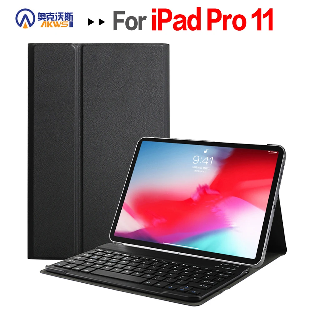 

Walkers Table Case for 2018 IPad Pro 11 Inch New Model A1979 Magnetic Removable Detachable Cover Case with Bluetooth Keyboard