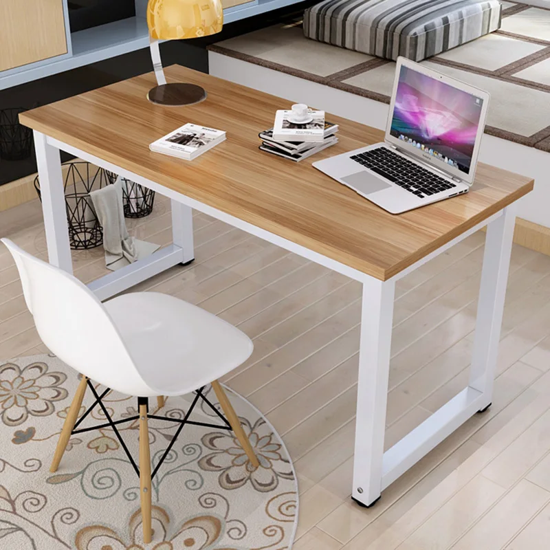 table Cheap simple desktop computer desk minimalist home study Double