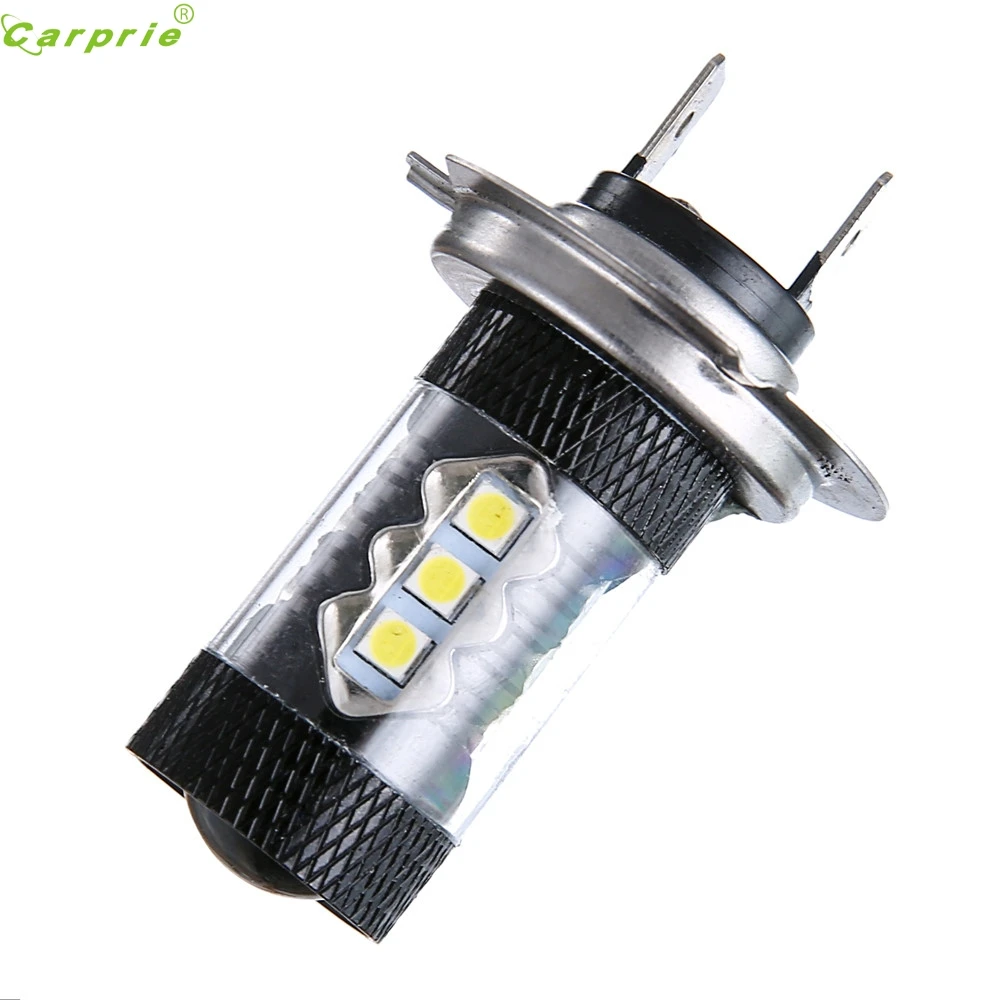 

AUTO 2016 2PC 3030 80W H7 Car High Power Led Fog Light Lamp LED Light White/Amber car-styling car light car styling OC 24