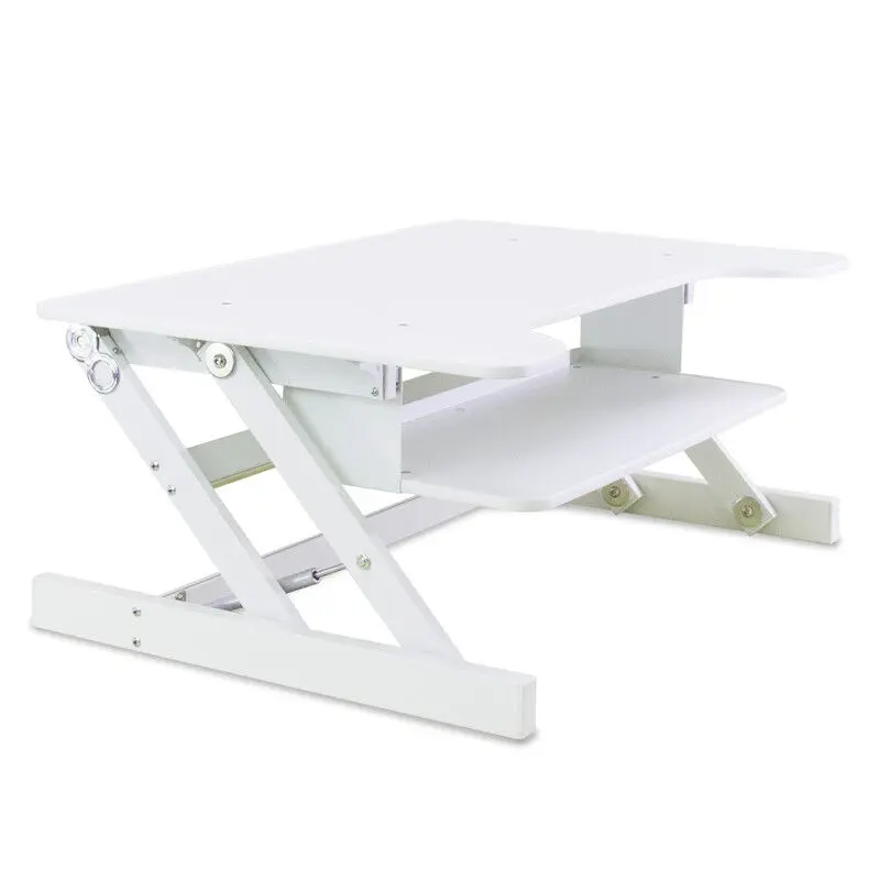 Computer tables laptop stand can lift the mobile station standing office work tablein Computer