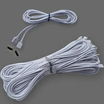 

1pcs 1M Extension Cable Connect 4Pins Plug LED Strip Light RGB 5050 3528 Link