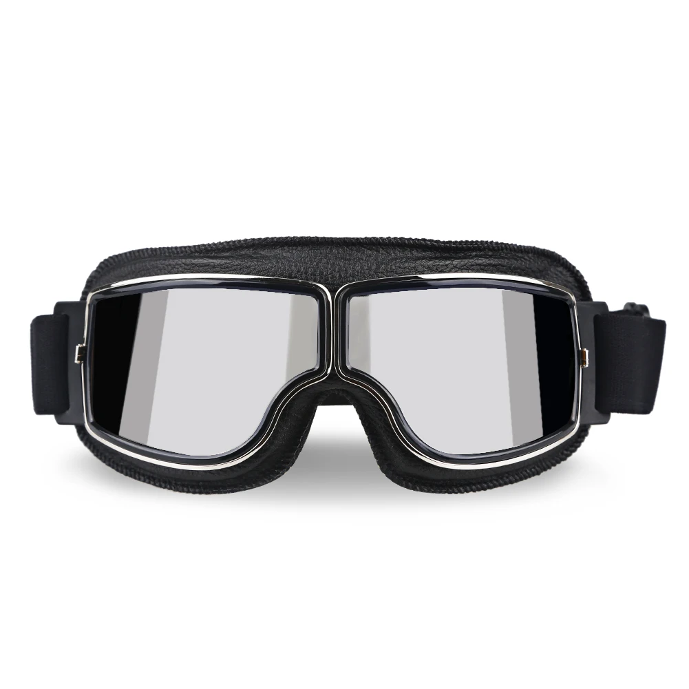Herorider универсальные винтажные мотоциклетные очки мотоцикл Скутер байкер очки шлем очки складные - Цвет: Model 6