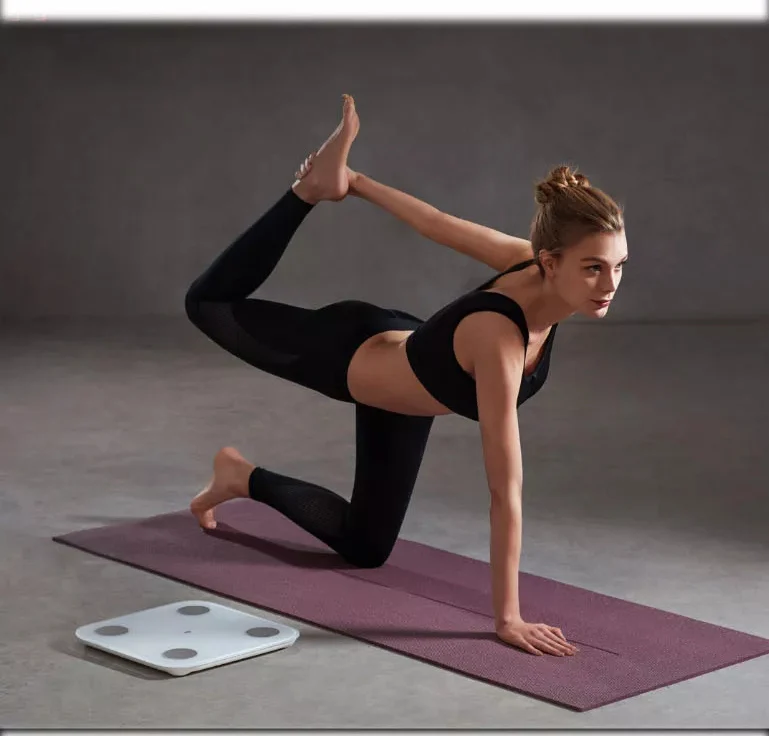 XIAOMI 2.0 Intelligent bluetooth Body Fat Scale Balance Test Health Data Monitor LED Display Precision Body Fat Weight Scale Fitness Yoga Tools Scale (4)