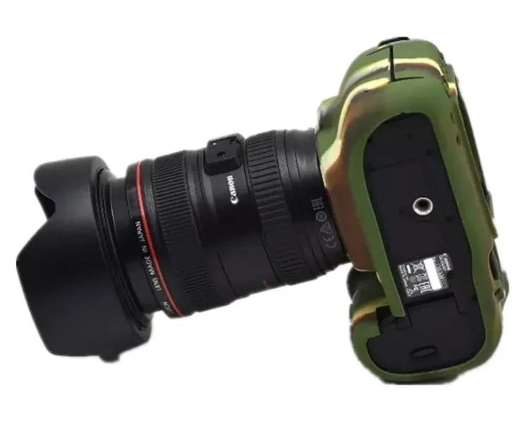 Мягкий силиконовый Камера сумка для Canon EOS 5D Mark III 5DS 5DR резиновая Камера случае Водонепроницаемый Крышка для SLR DSLR камера