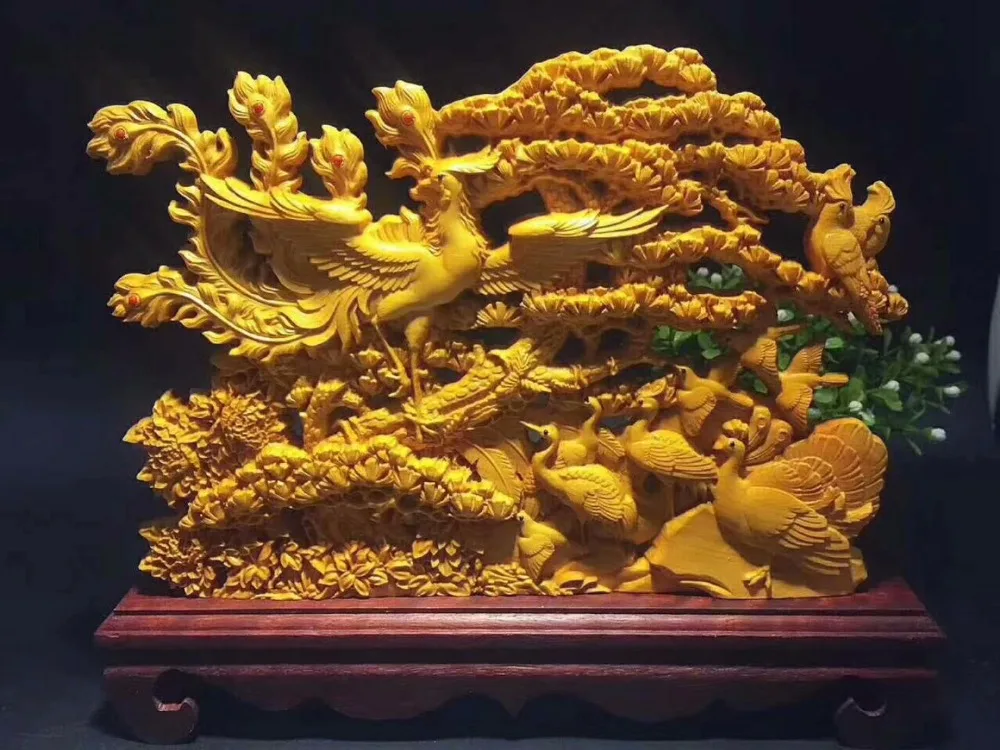 Двойная вырезная деревянная мебель для дома bainiaozhaofeng Thuja | Дом и сад