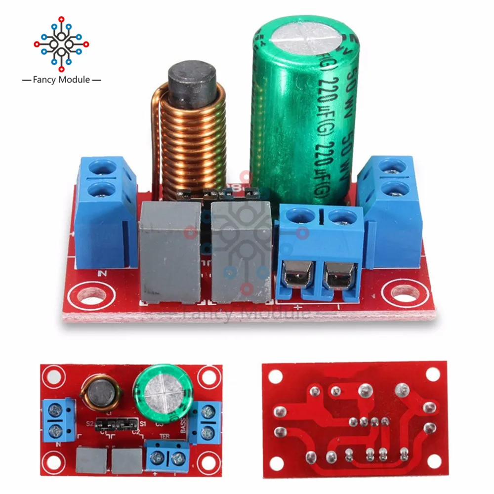

DIY Kit Treble & Bass Two-Way Audio Frequency Adjustable HIFI Speakers for Car & Home Audio Filter