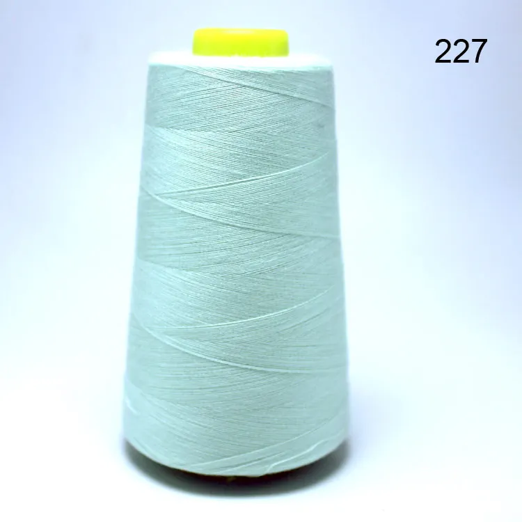 3000 ярдов высокоскоростная швейная нить полиэстер швейная нить тип ручной линии 402-нить для вышивания-02 - Цвет: 227