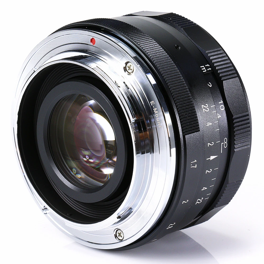 Large Aperture 35mm F1 7 Manual Lens For Olympus Ep3 Ep5 Epl7 Epm2 Omd Em5 Em1 Em10 Gx7 Gx1 Gh3 G6 Gf6 Gf7 Gm2 M43 Camera Black Lens For Olympus Manual Lens35mm Manual Lens