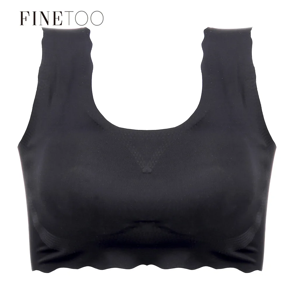 

Sleeping Bra Comfort Wireless Bras For Women Fashion Soft Wire Free Bralette Solid Sports Underwear Sexy Black Lingerie 3 Colors