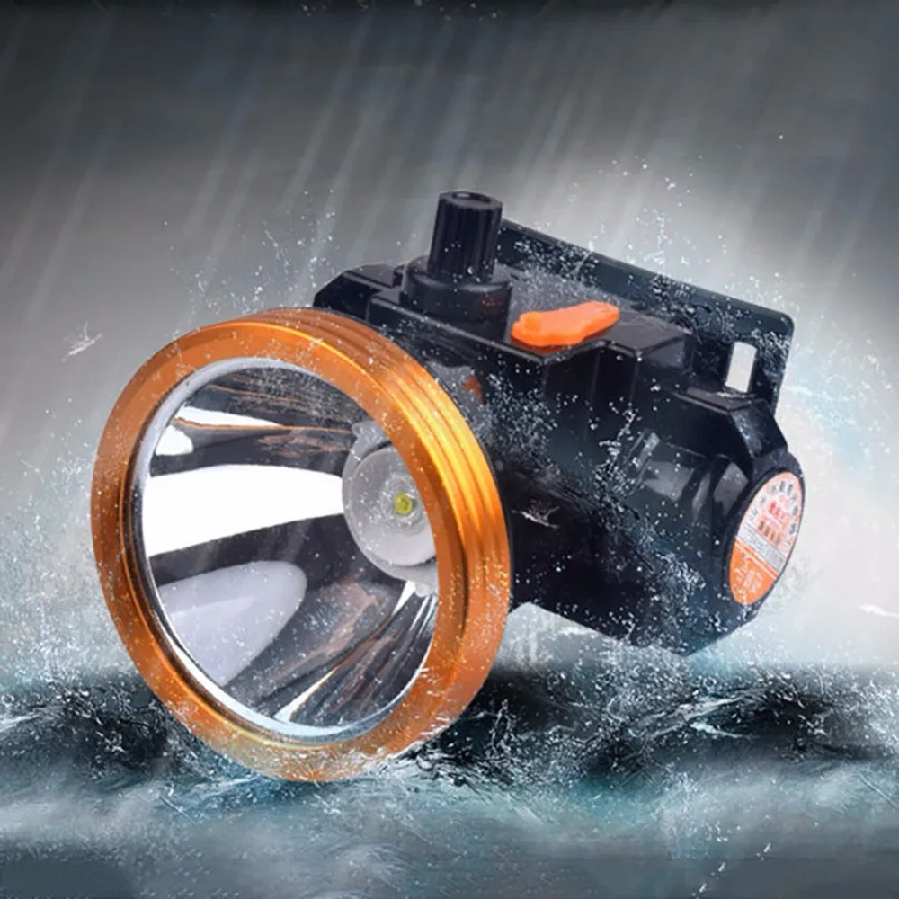 

Headlamp LED Waterproof Adjustable Super Bright Rechargeable Battery Operated IPX4 Headlight Head Lamp For Fishing