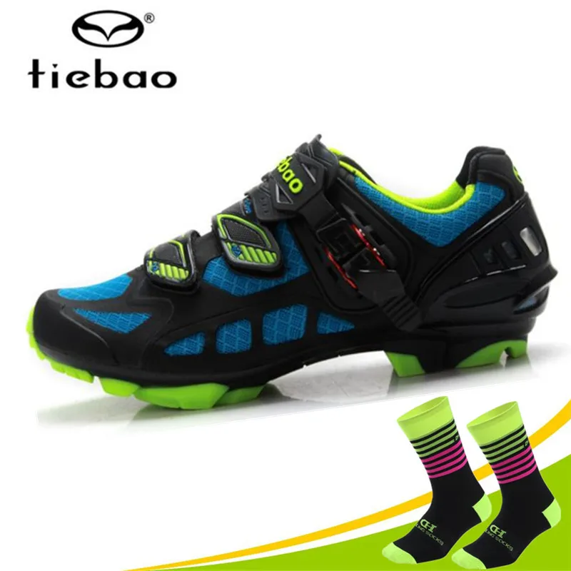 

Tiebao Professional Cycling Shoes Outdoor Athletic Racing MTB Bike Shoes Breathable AutoLock Bicycle Shoes zapatillas ciclismo
