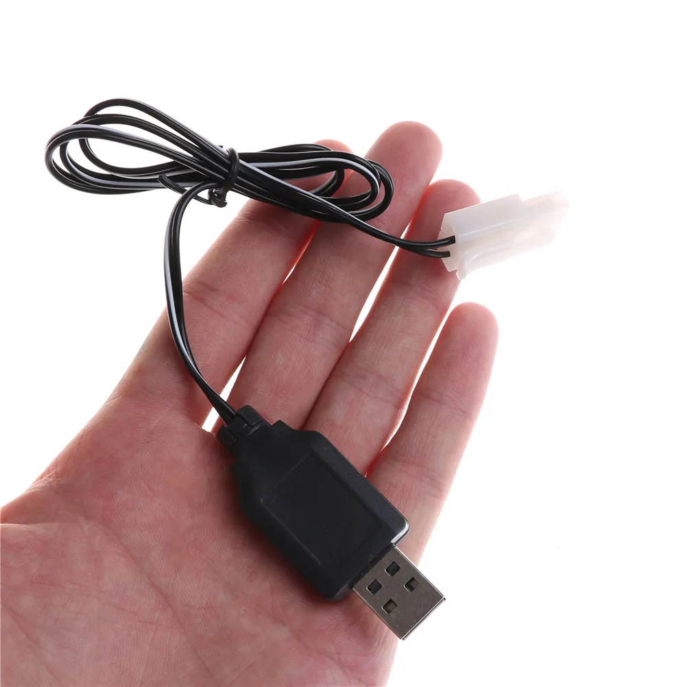 DC 6V 7 2 V 8 4 9 6 черный USB кабель для зарядного устройства Sky Viper Drone вертолета