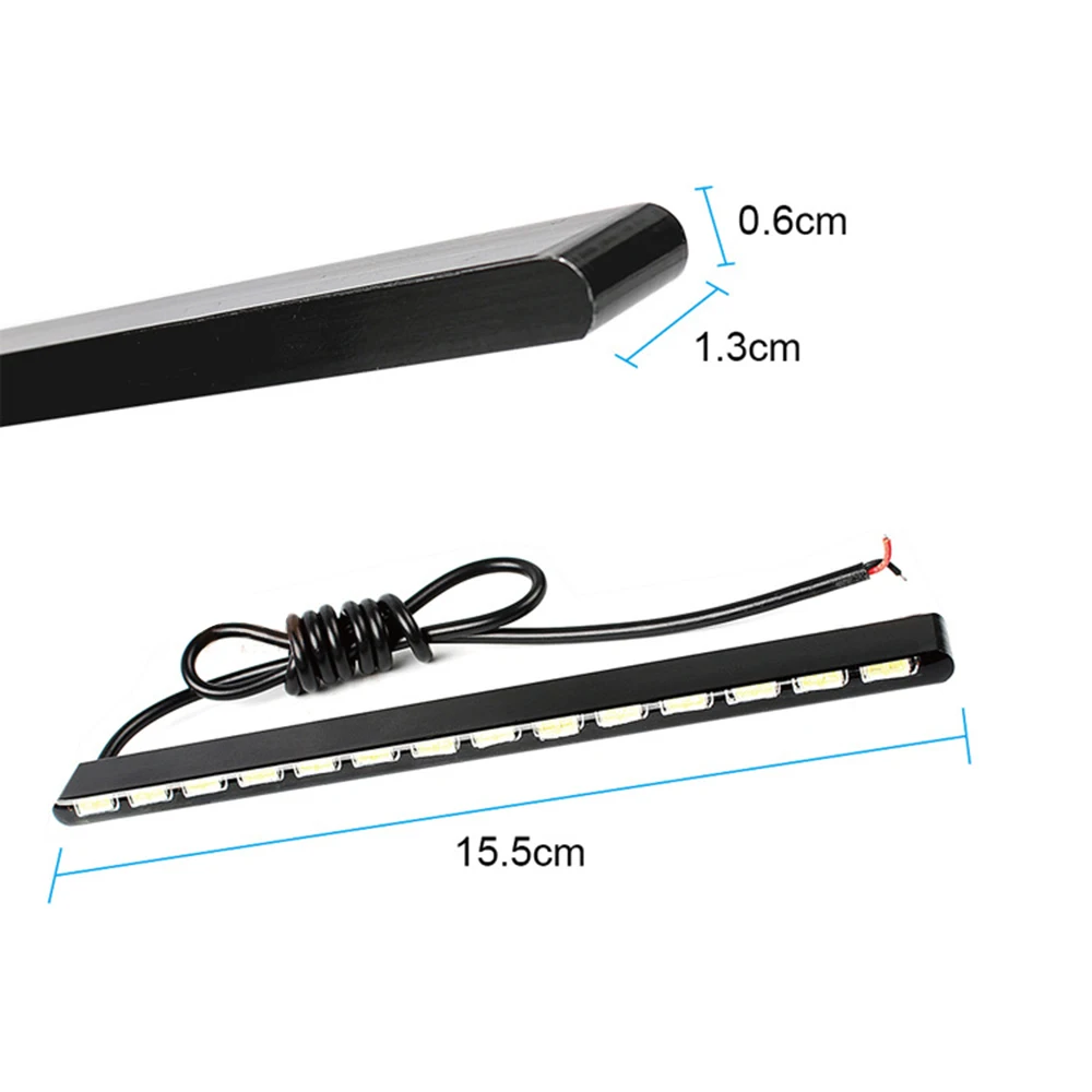 2 шт. 7030 SMD 12/14/18 LED C ar дневные ходовые огни D RL Противотуманные фары супер яркий