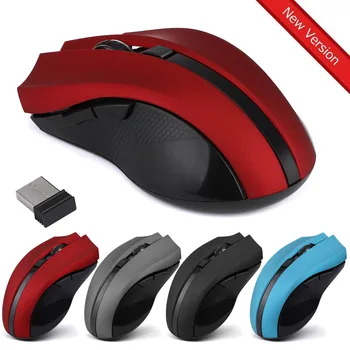 

Cordless Wireless 2.4GHz Optical Mouse Mice for Laptop PC Computer +USB Receiver Portable and weight light F719