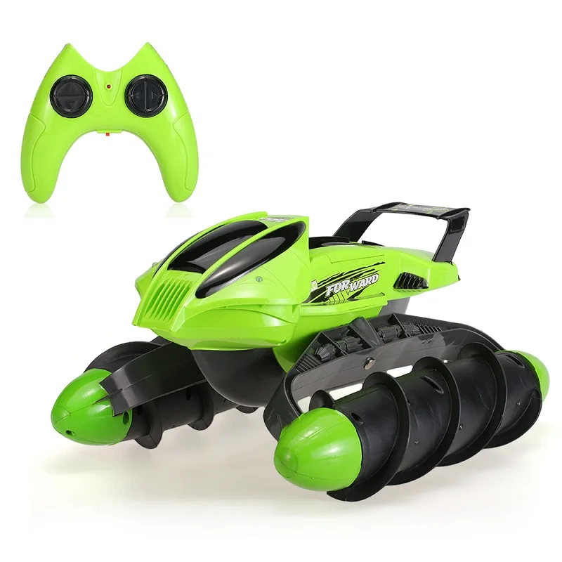 Flytec 989 393 2 4G All terrain High Speed RC Tank Amphibious Stunt Waterproof Sand Lake