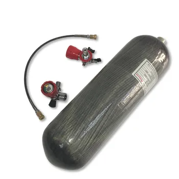 Günstig AC168101 Co2 Paintballing 4500psi 6.8L PCP Tauchen Flasche Für Jagd Schießen Ziele 300bar Sicherheit & Schutz Acecare