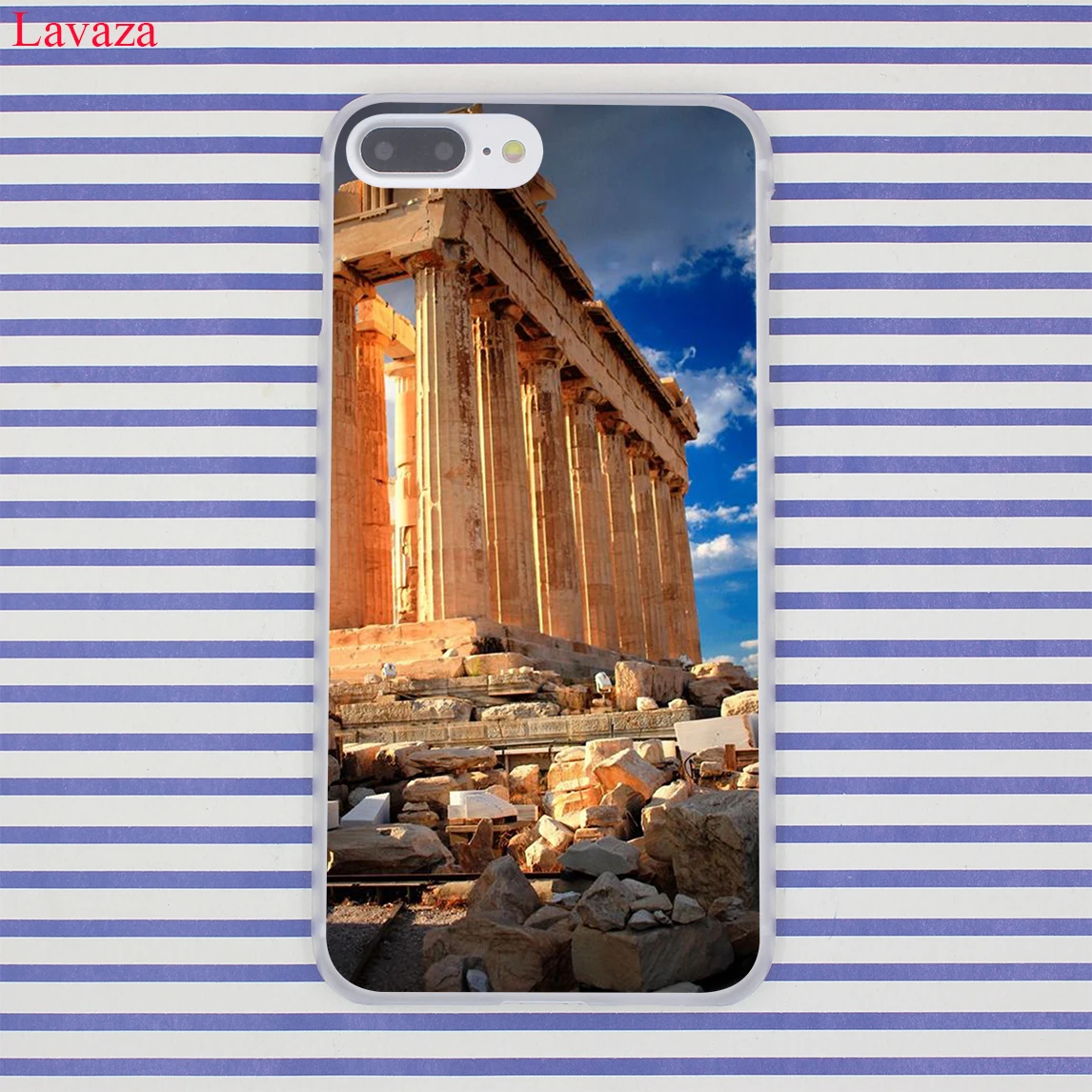 Твердый чехол для телефона Lavaza Ancient Flag of Greece Scenery iPhone XR XS X 11 Pro Max 10 7 8 6 6S 5 5S SE 4S 4|phone