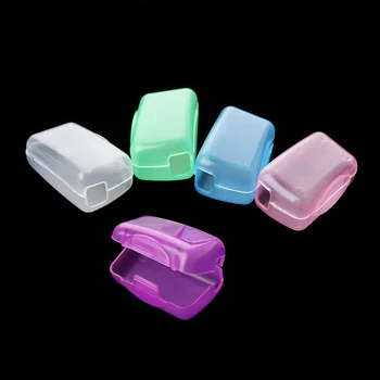

Random Color 5PC Portable Toothbrush Head Protector Case Cap Holder Travel Camping Clean Tooth Brush Cover Organizer Tools