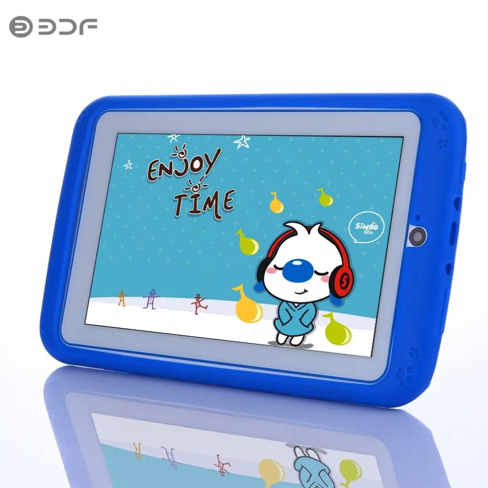 

7 Inch Children Tablet PC Education Android pc 8GB Quad core Nice Design Learning entertainment tablet Pc