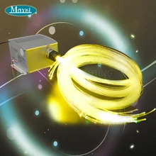 Maykit 5 Вт Cree светодио дный Dim пульт дистанционного управления 300 шт. 3,6 м PMMA Пластик волокно+ кристалл конец Fit Fibre оптическое освещения для звезды потолок