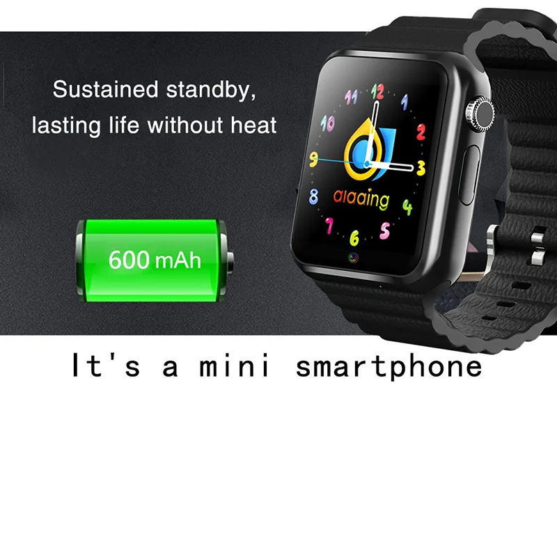  3G Smart Watch SIM Camera Smartwatch Wifi For Android Smartphone Touch Screen MTK6572
