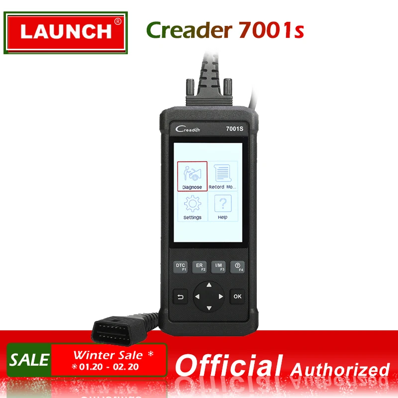 

Launch Full OBD2 Scanner code reader Cr7001S auto car Diagnostic tool for ABS and SRS System better than CR8001 upgraded version
