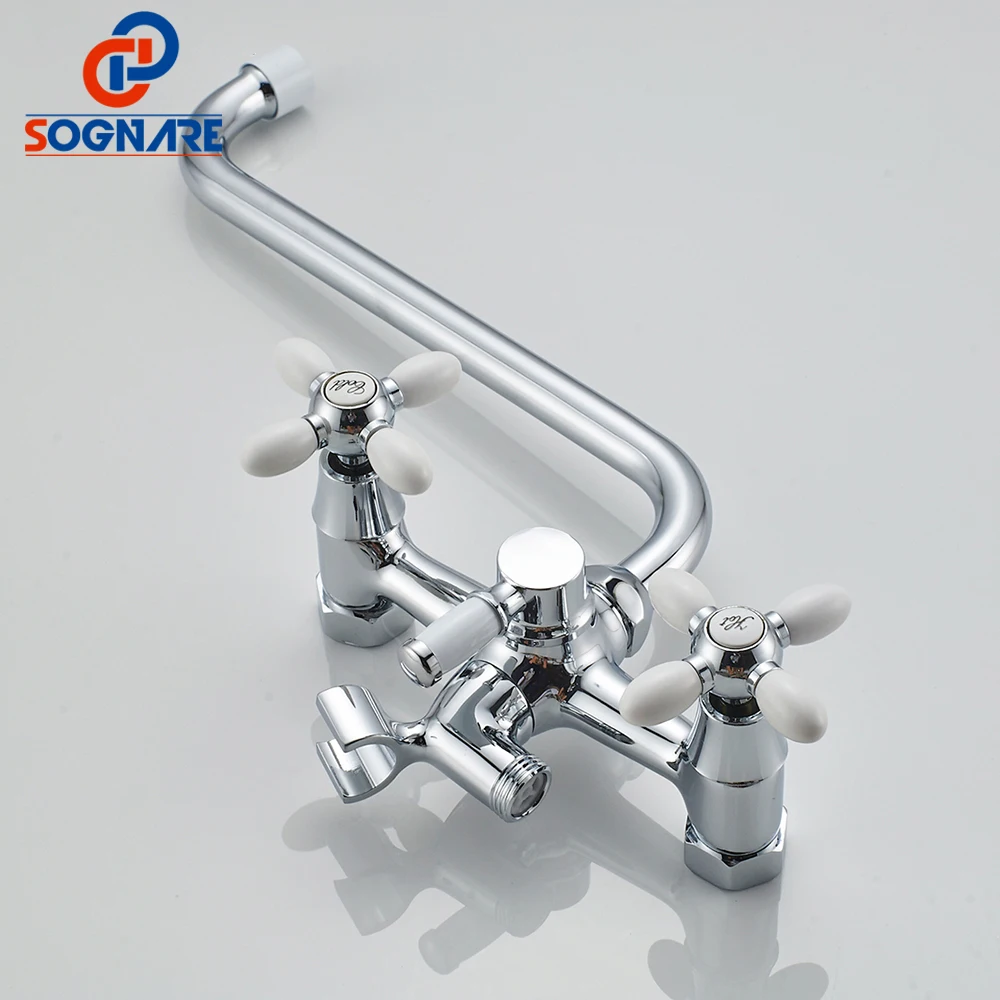 SOGNARE Moderna Chrome Raddoppiano Le Maniglie 180 Girevole Doccia ... SOGNARE Moderna Chrome Raddoppiano Le Maniglie 180 Girevole Doccia ...