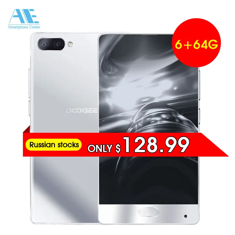 Doogee MIX 5 дюймов ips 6 г Оперативная память 64 ГБ Встроенная 16.0MP Мобильный телефон