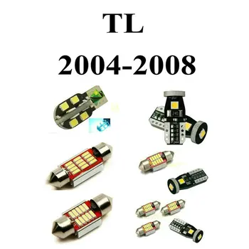 

LED Interior Car Lights For Acura TL 2004-2008 Error free Map Dome Reading Visor Door FootWell Trunk Courtesy 10pc