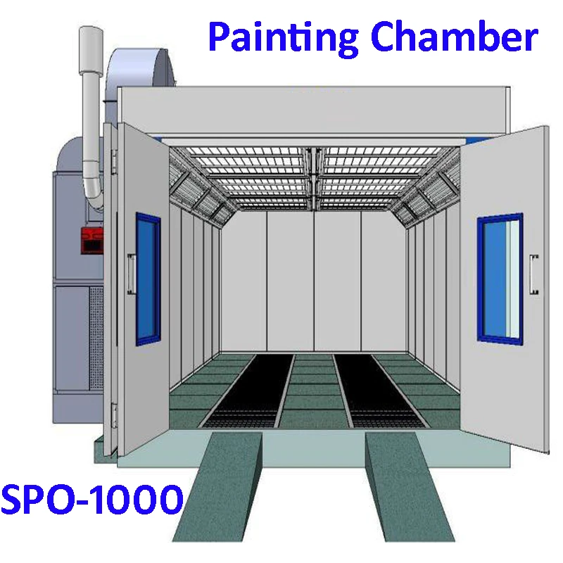 SPO-1000 автомобильной покрасочная камера для окрасочных Кабины Краски палатка для покраски