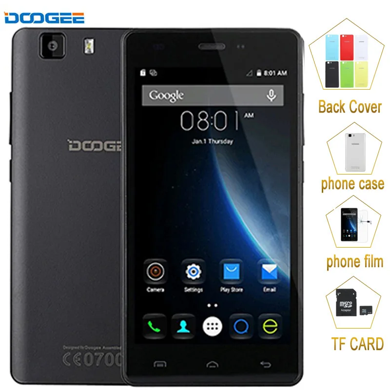 bilder für 3G Original Smartphone DOOGEE X5 1 GB + 8 GB 5,0 zoll Android 5.1 MT6580 Quad Core 1,3 Ghz Mobile telefon GPS A-GPS WCDMA Handy bilder für 3G Original Smartphone DOOGEE X5 1 GB + 8 GB 5,0 zoll Android 5.1 MT6580 Quad Core 1,3 Ghz Mobile telefon GPS A-GPS WCDMA Handy