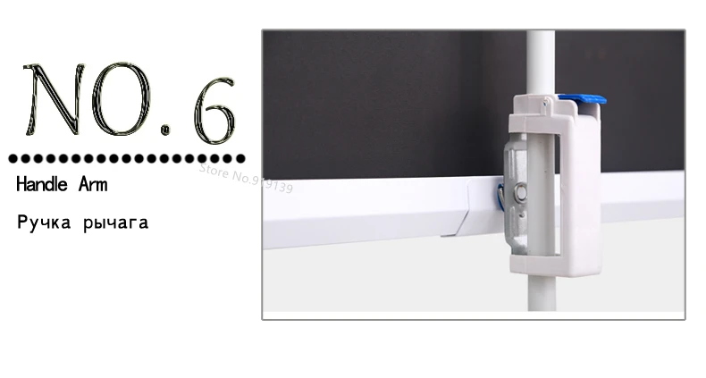 100inch 4x3 tripod projection screen title pic 22