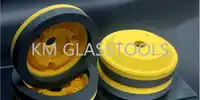 Free Shipping!High quality!Resin grinding wheel 150x12(or22)-15x12 #3 #4 #5 #6 #7,Used for glass beveling machine.1 Piece.R4-CC3