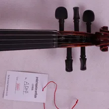 5 струн 4/4 скрипки черное дерево части Пламя клен обратно античный лак ель мастер мощный звук Pro+ 504