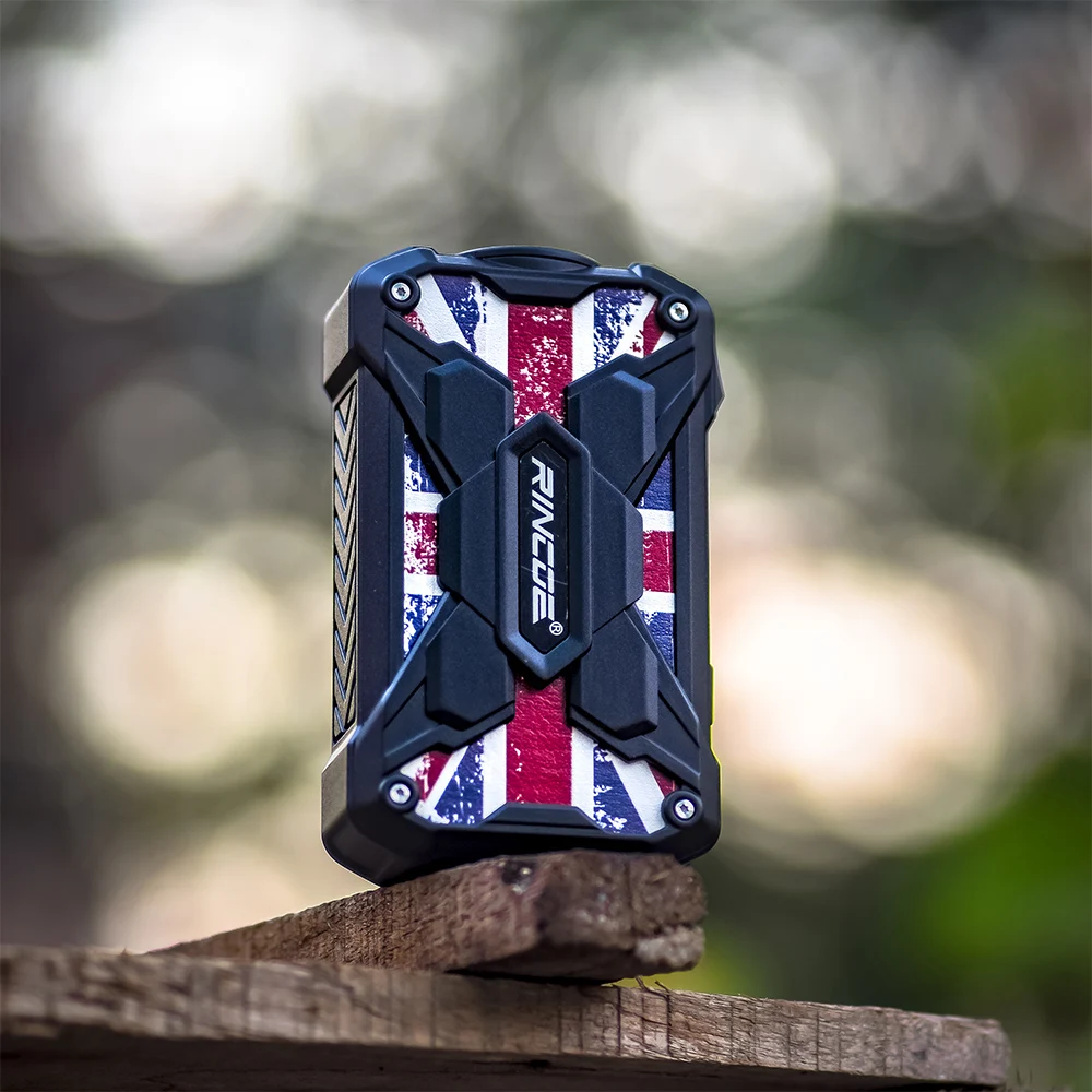 Heavengifts 228 W Rincoe Mechman TC caja Mod No 18650 batería MOD caja reemplazable Panel y etiqueta engomada del a 2 /Luxe Mod/Ijoy Shogun - 5