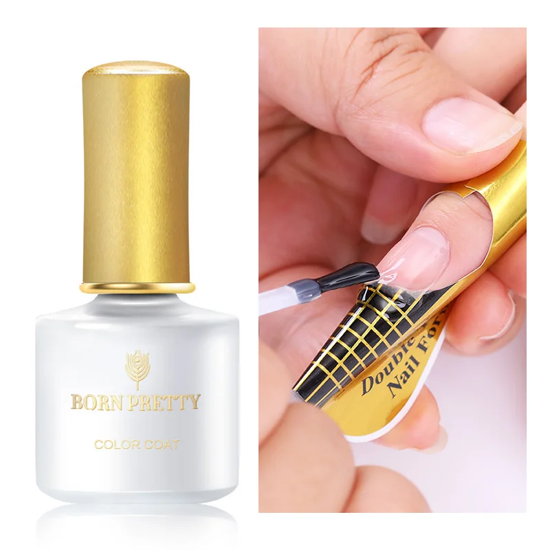 

BORN PRETTY 6ml Quick Building Gel Nail Tips Finger Extension Glue Transparent Color Hard Jelly Gel Manicure Art Gel