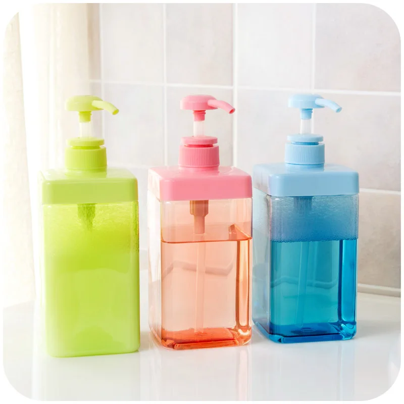 Download 800mL side port type transparent push lotion bottle hand sanitizer shower gel shampoo dispenser ...